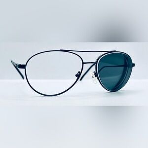 Wheaton Black Pilot Sunglasses Frames Only